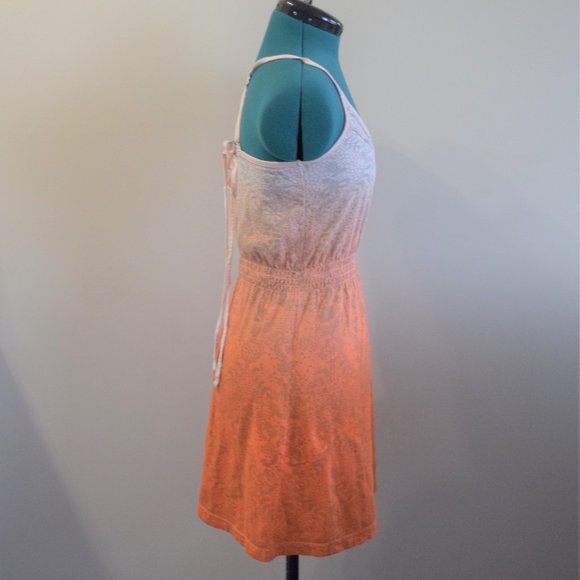 2/$20 y2k Hurley Dress Ombre Cross Back - Picture 4 of 9